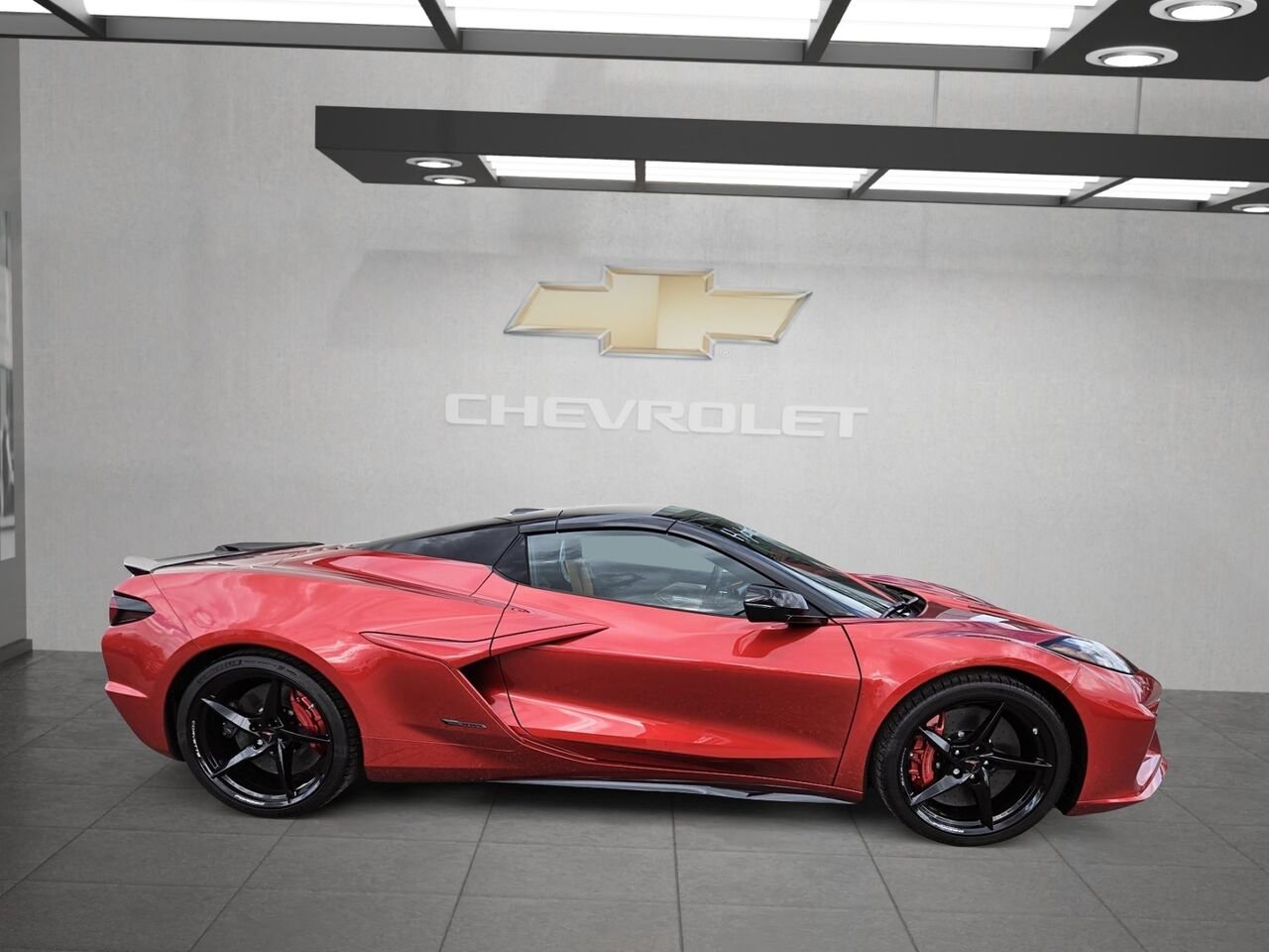 Chevrolet Corvette E-Ray cabriolet 2 portes avec 2LZ 2025 TEINTE ROUGE BRUME METALLISE Saint-Hyacinthe - photo #3