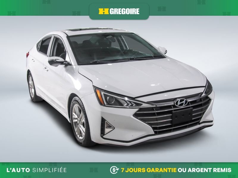 2019 Hyundai Elantra White Saint-Eustache - photo #0