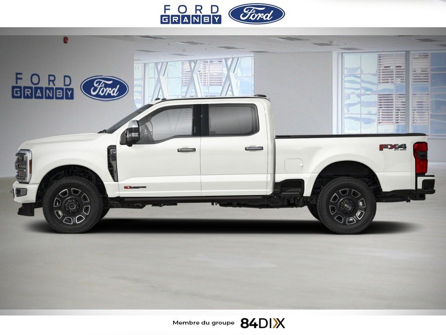 Ford SUPER DUTY F-250 SRW Platinum cabine 6 places 4RM caisse de 8 pi 2026 Blanc