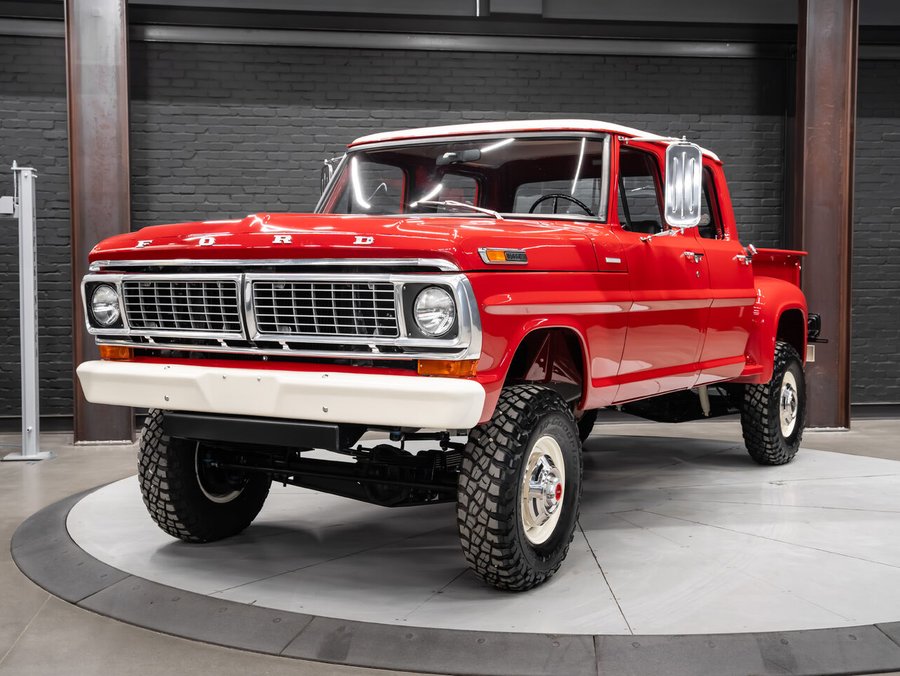 1970 Ford F-250 1970 Red