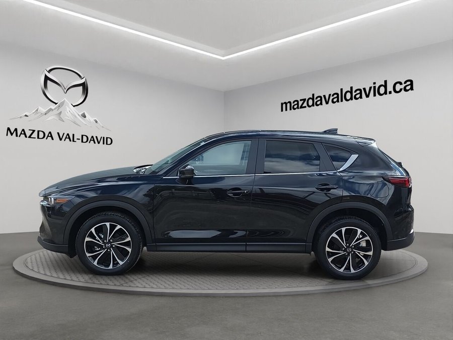Mazda CX-5 Gs, awd, Toit ouvrant, volant et rétroviseurs chauffants, hayon électrique 2025 Noir de jais mica