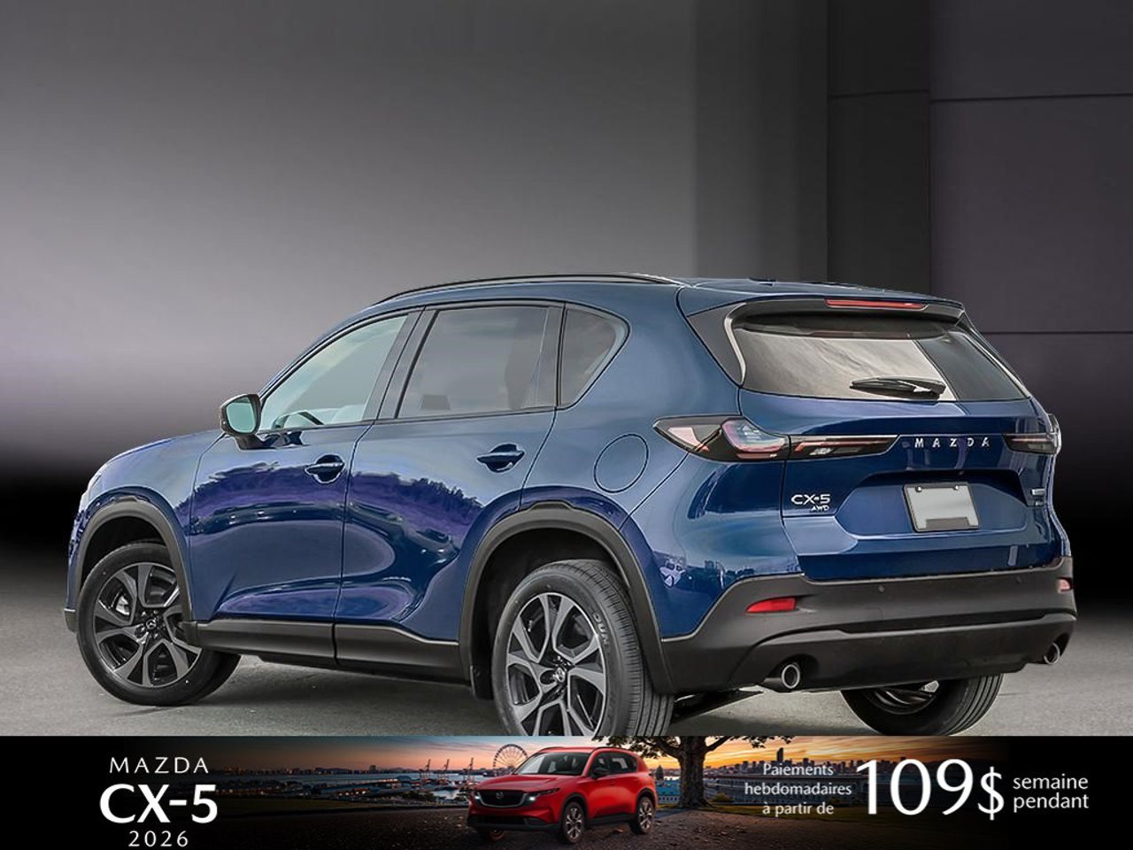 2026 Mazda CX-5 JM3KMBHA7T0156800 Navy Blue Mica Mirabel - photo #3