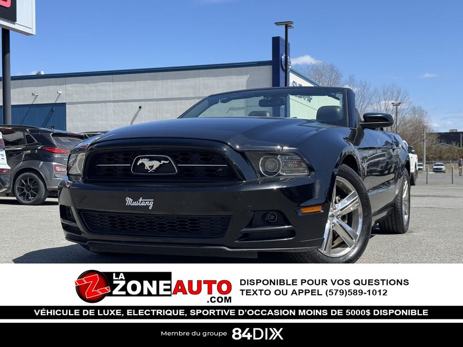 2013 Ford Mustang V6 2013 Black