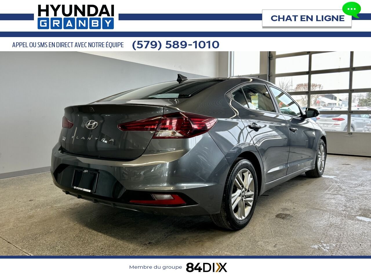 Hyundai Elantra 2020 Gris Granby - photo #6
