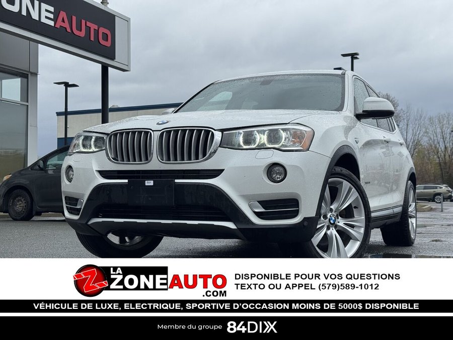BMW X3 AWD 2017 2017 Blanc