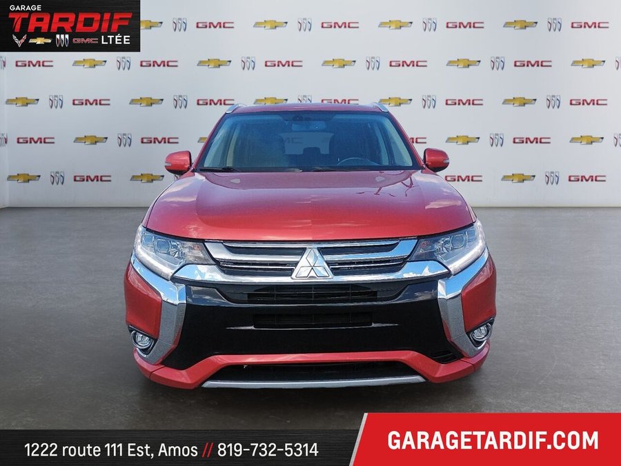 2018 Mitsubishi Outlander Plug-In Hybrid 2018 Red
