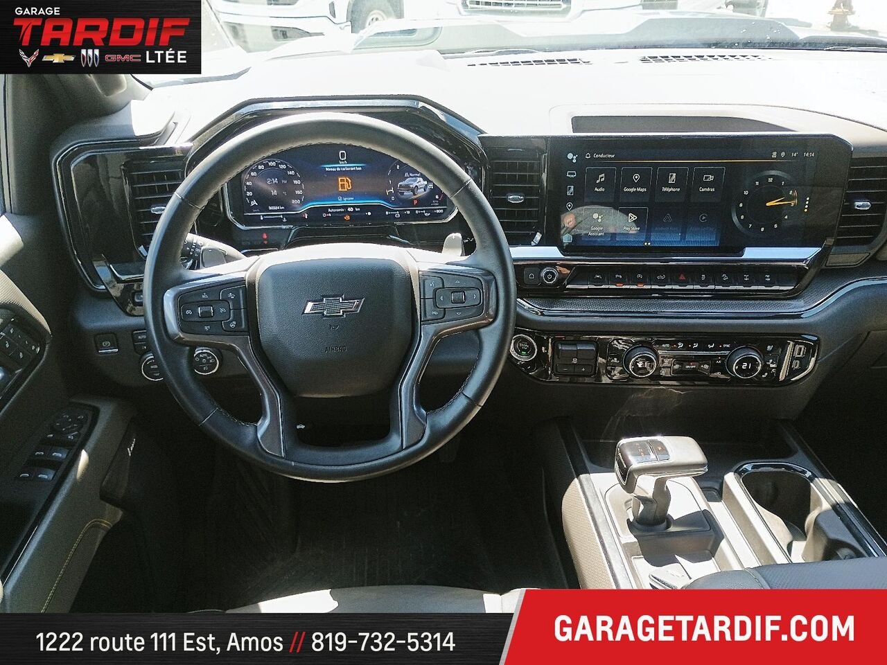 CHEVROLET Silverado 1500 ZR2 cabine multiplace 4RM 147 po 2023 Gris Rouyn-Noranda - photo #15