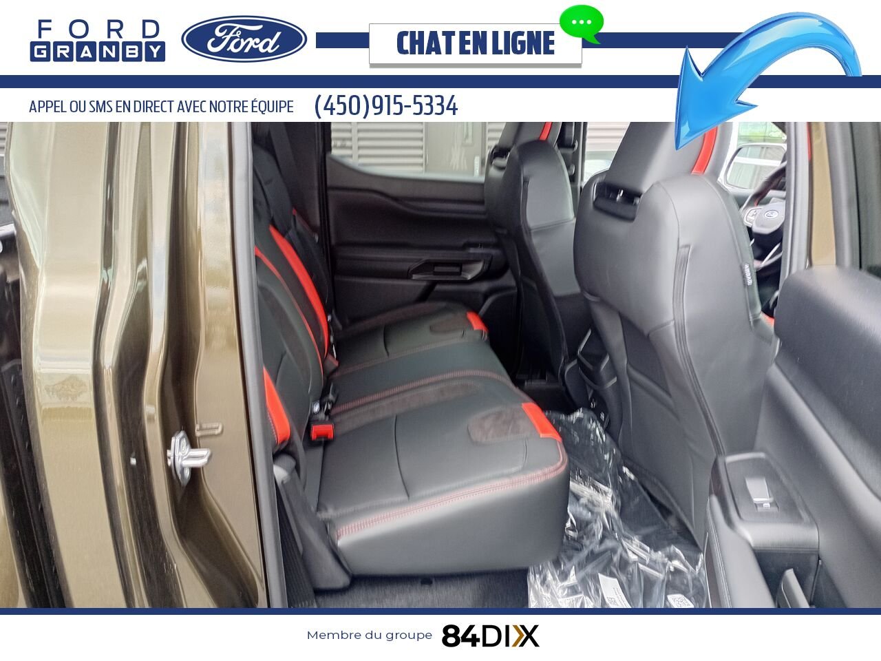 Ford RANGER 2024 Vert Granby - photo #24