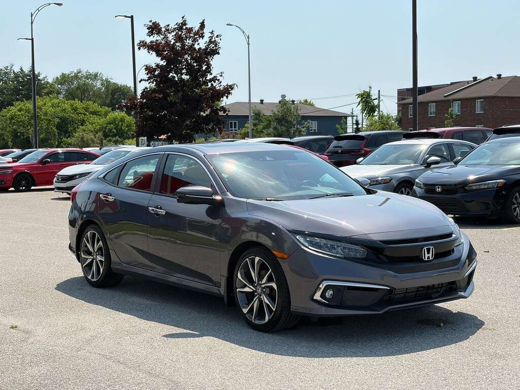 Honda Civic Sedan Touring CVT 2019 Noir Gatineau - photo #5