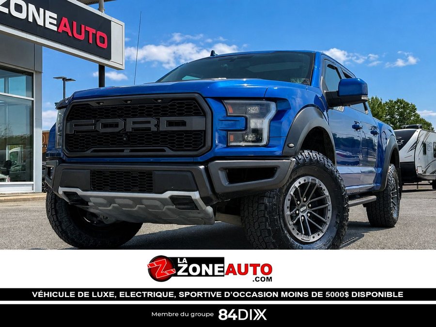 Ford F-150 RAPTOR 2019 2019 Bleu