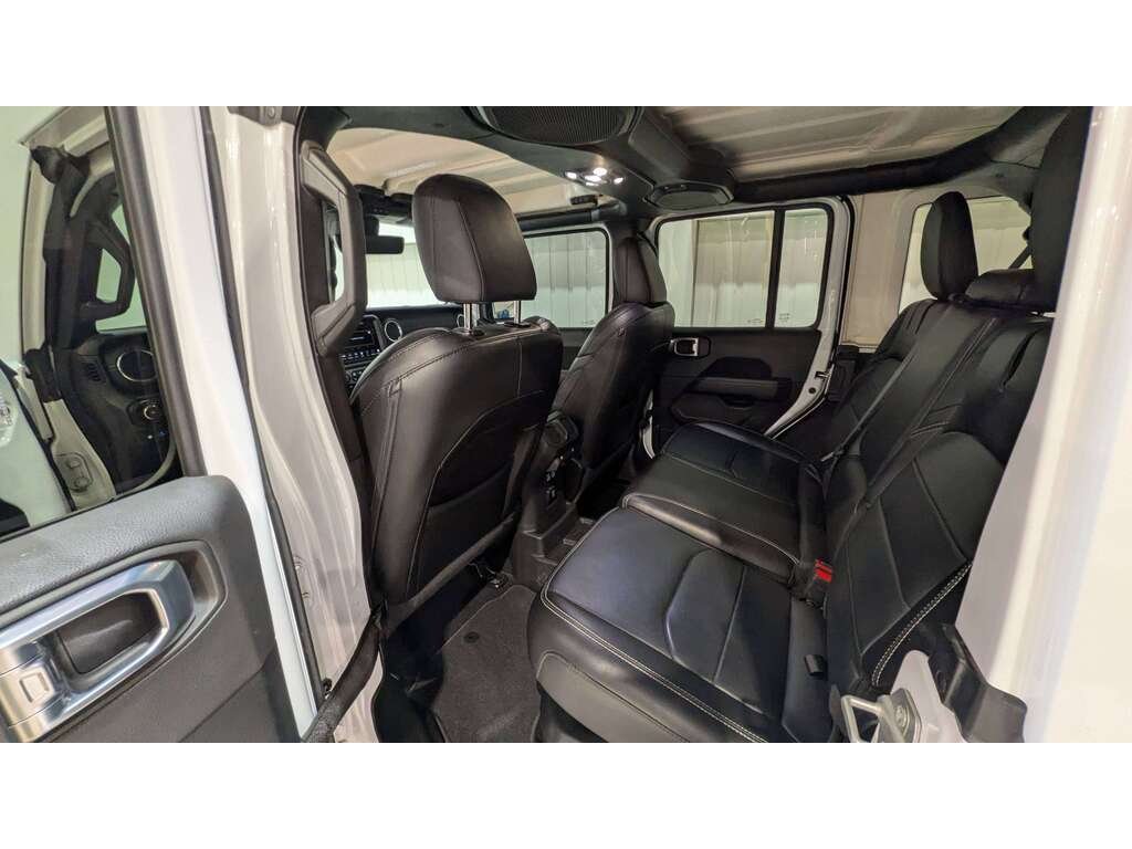 2021 Jeep Wrangler 4xe Unlimited Sahara 4x4 White Val-David - photo #6