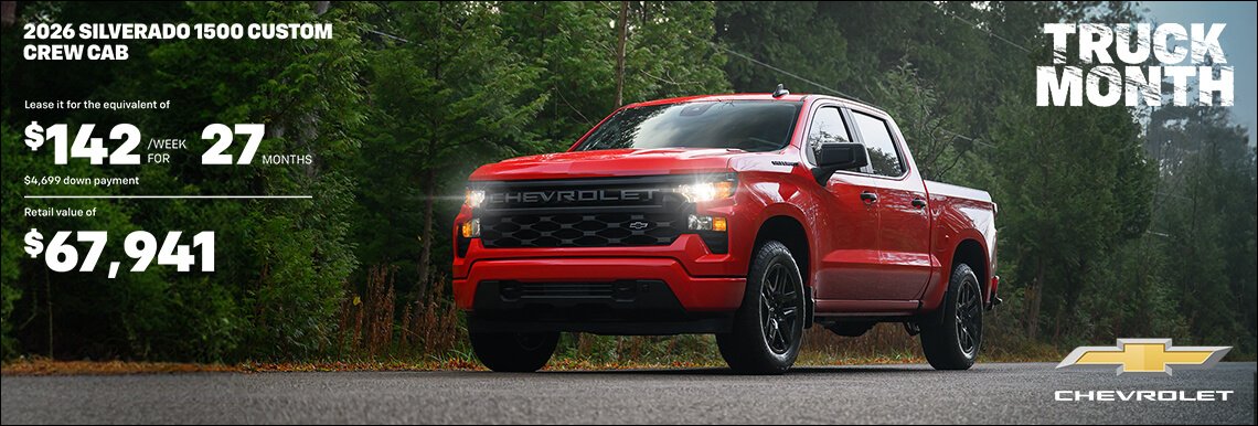 Magnetis - Monthly offers - CHEVROLET