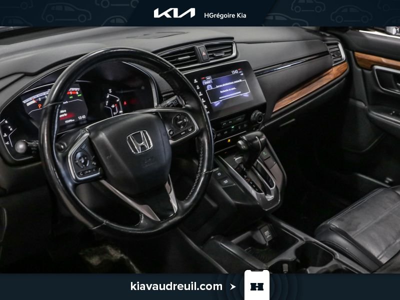 Honda CRV KP7976A | ***Touring / CUIR / MAG / TOIT PANO*** 2018 Noir Laval - photo #8