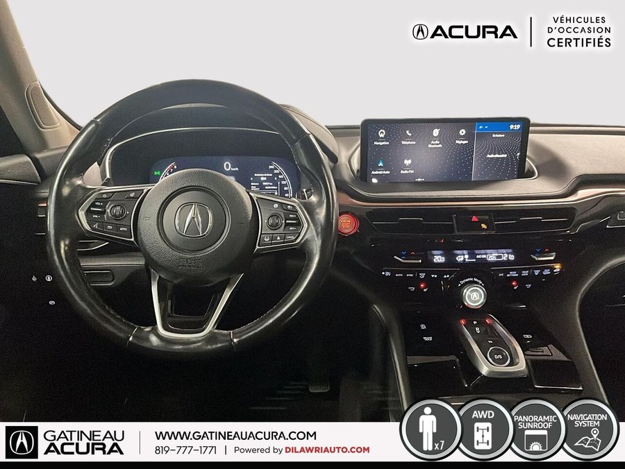 Acura MDX ***CLEAN CARFAX + CUIR + TOIT *** 2022 Gris