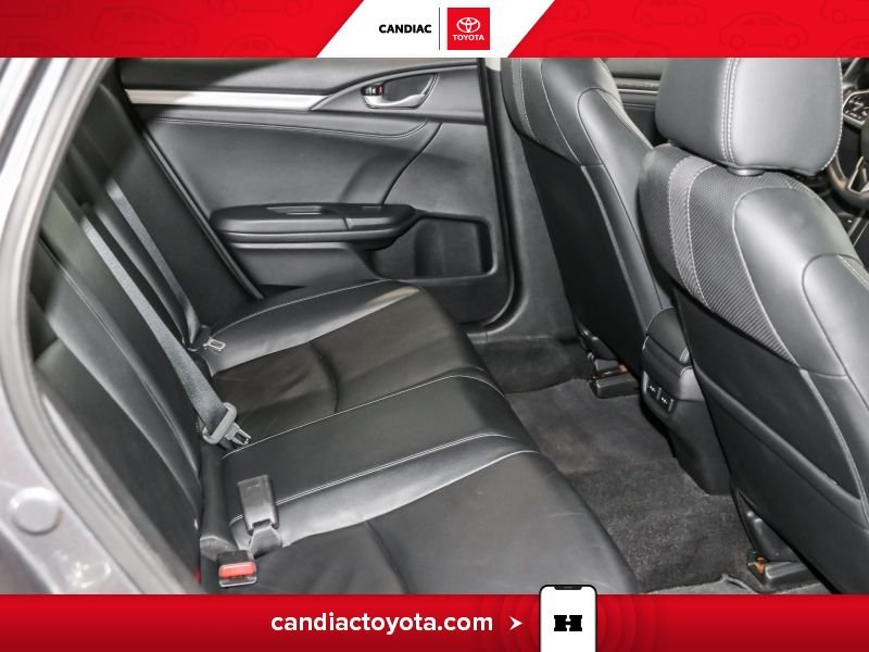 Honda Civic TA04057 | TOURING - BAS KM - TOIT OUVRANT 2020 Gris Laval - photo #32