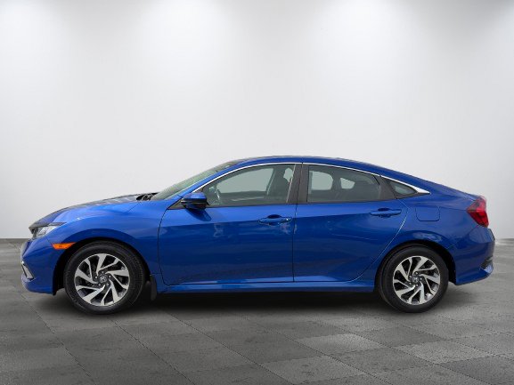 Honda Civic 2020 Bleu Thetford Mines - photo #5