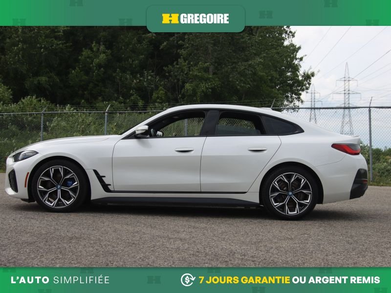 2022 BMW i4 White Laval - photo #4