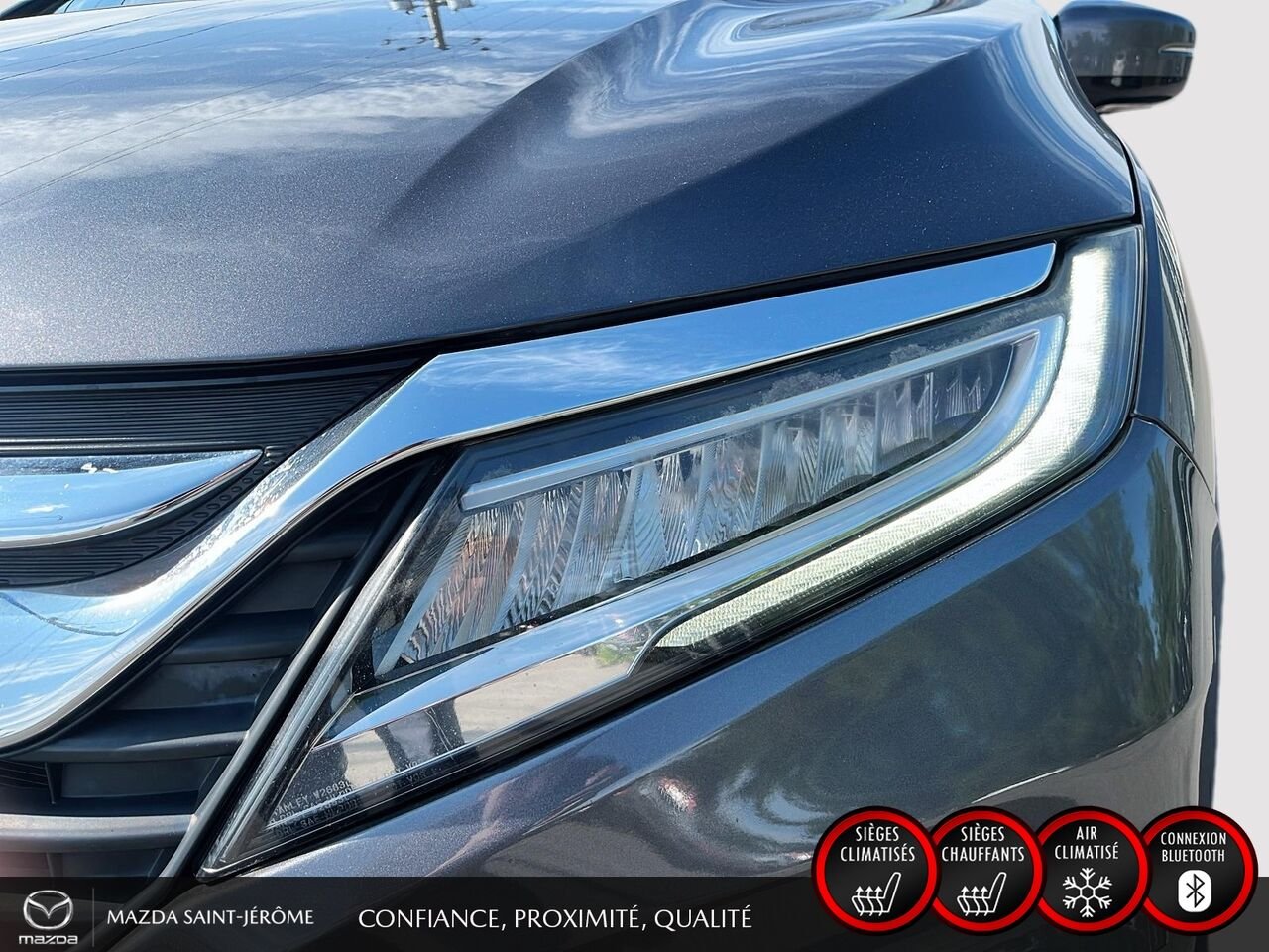 2018 Honda Odyssey Grey Saint-Jérôme - photo #1