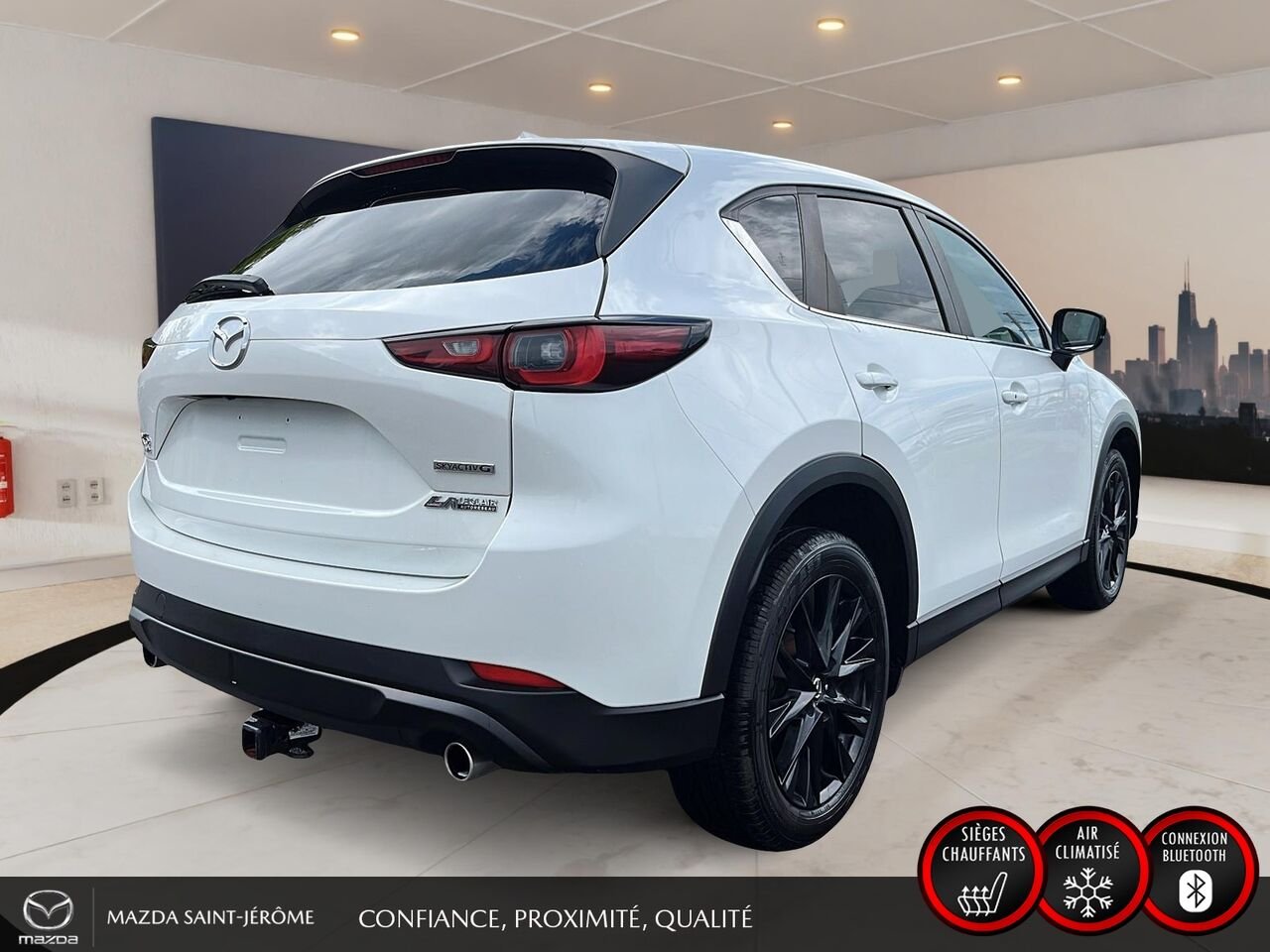 Mazda CX-5 2022 Blanc Saint-Jérôme - photo #5