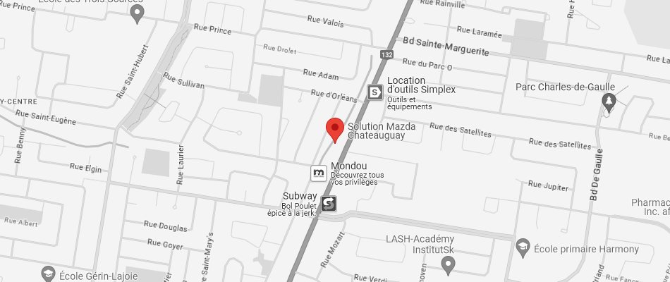 Solution Mazda Châteauguay