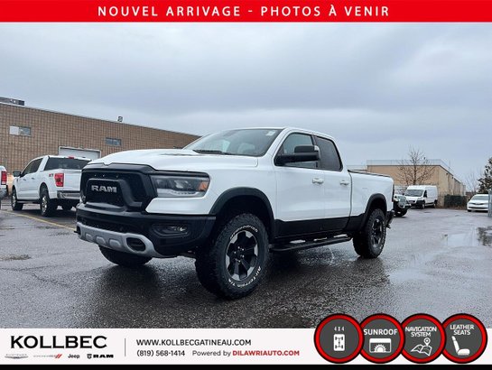RAM 1500 *** UN PROPRIO + CLEAN CARFAX *** 2019 Blanc