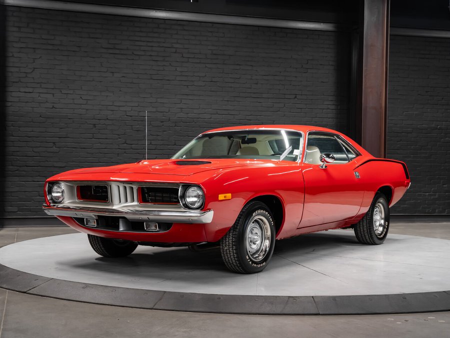 1972 Plymouth Barracuda 1972 Red