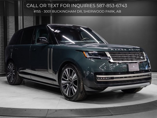 2023 Land Rover Range Rover 2023 Belgravia Green Metallic