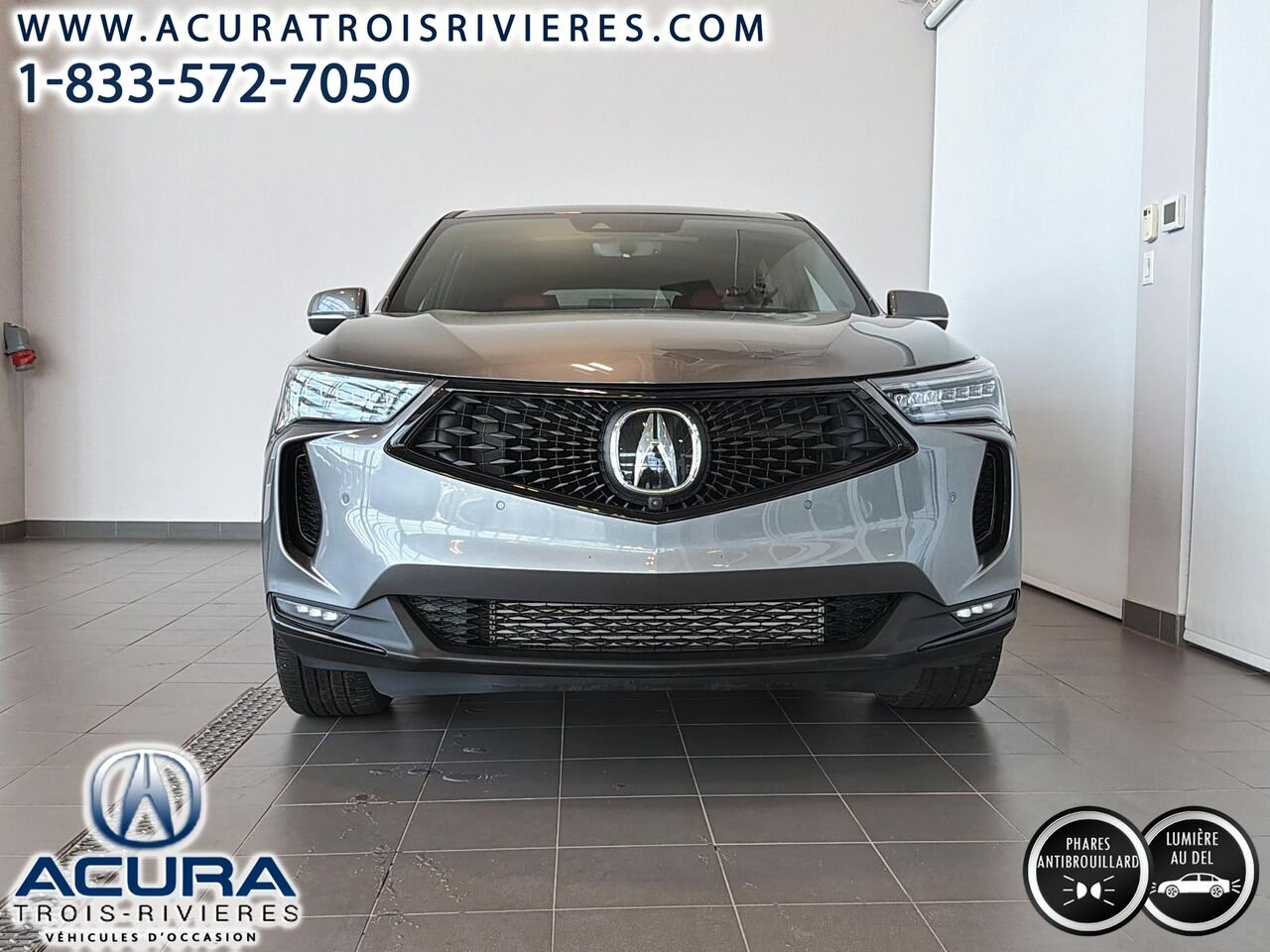 2023 Acura RDX PLATINUM, CAMÉRA 360, TOUT ÉQUIPÉ Grey Trois-Rivières - photo #4