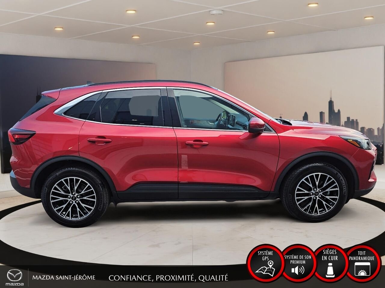 2025 Ford Escape Red Saint-Jérôme - photo #4