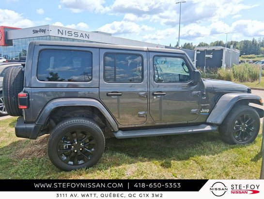 Jeep Wrangler 4xe SAHARA UNLIMITED S6833 2022 Gris