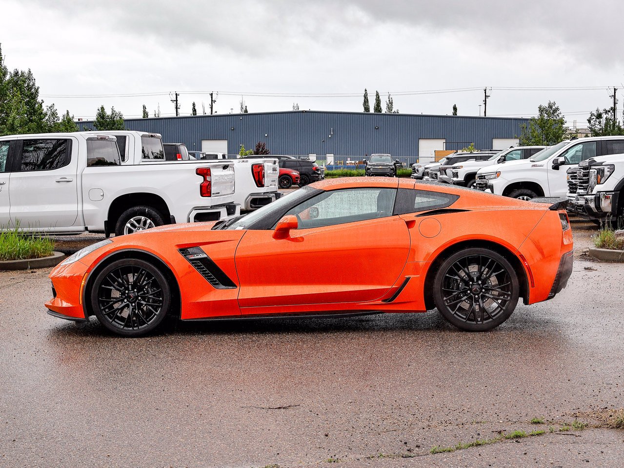2019 Chevrolet Corvette 2dr Z06 Cpe w/1LZ Orange Sherwood Park - photo #9
