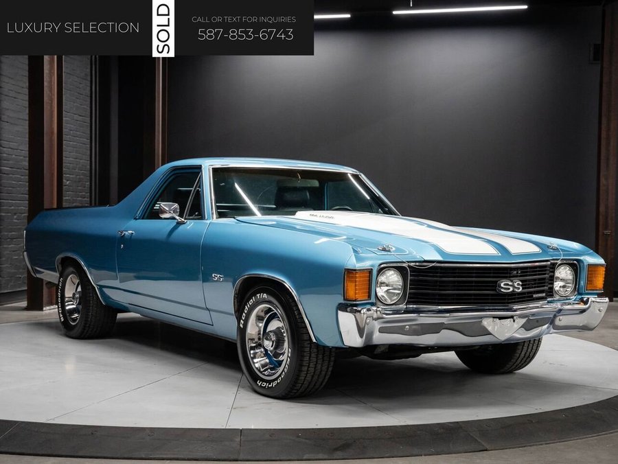 1972 Chevrolet EL Camino 1972 Blue