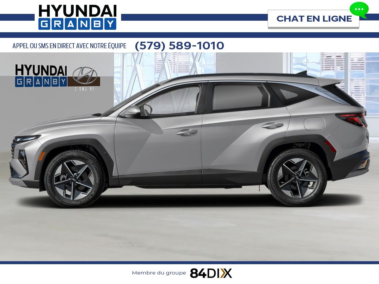 HYUNDAI Tucson 2026 Argent miroitant Granby - photo #1
