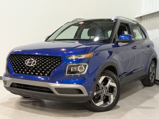 Hyundai Venue Ultimate Auto/Toit ouvrant/Navigation/Carplay 2021 Bleu