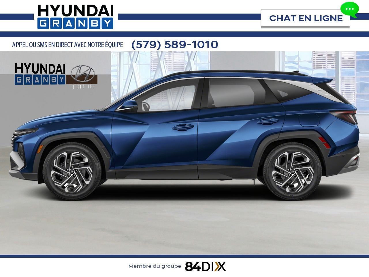 2026 HYUNDAI Tucson plug-in Hybrid Deep Sea Blue Granby - photo #1