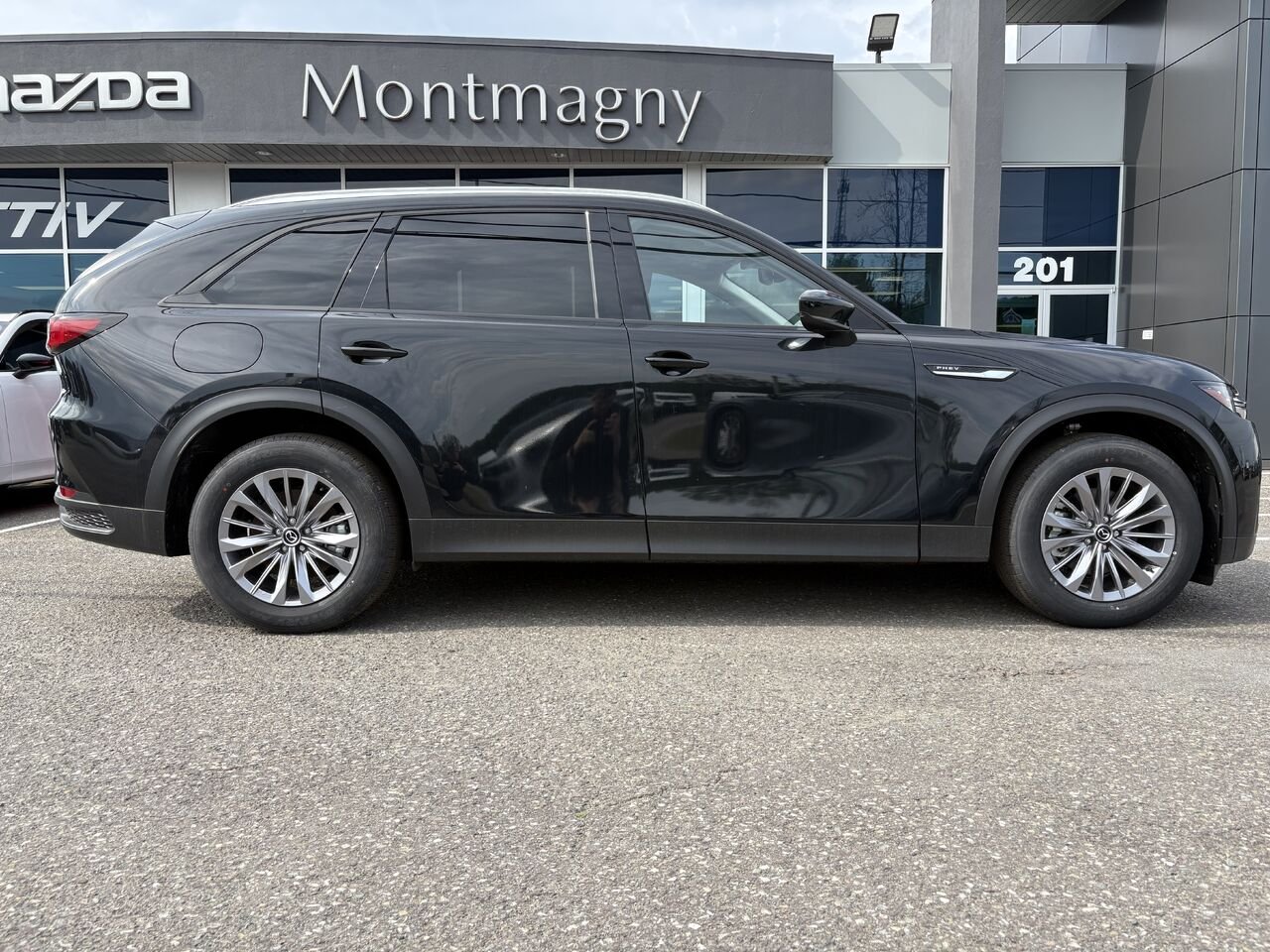 MAZDA CX-90 hybride rechargeable GS-L TI 2026 Noir de jais mica Montmagny - photo #2