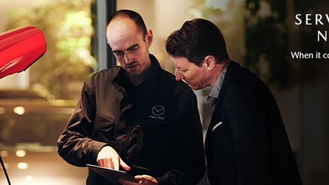 Mazda Genuine service for the summer