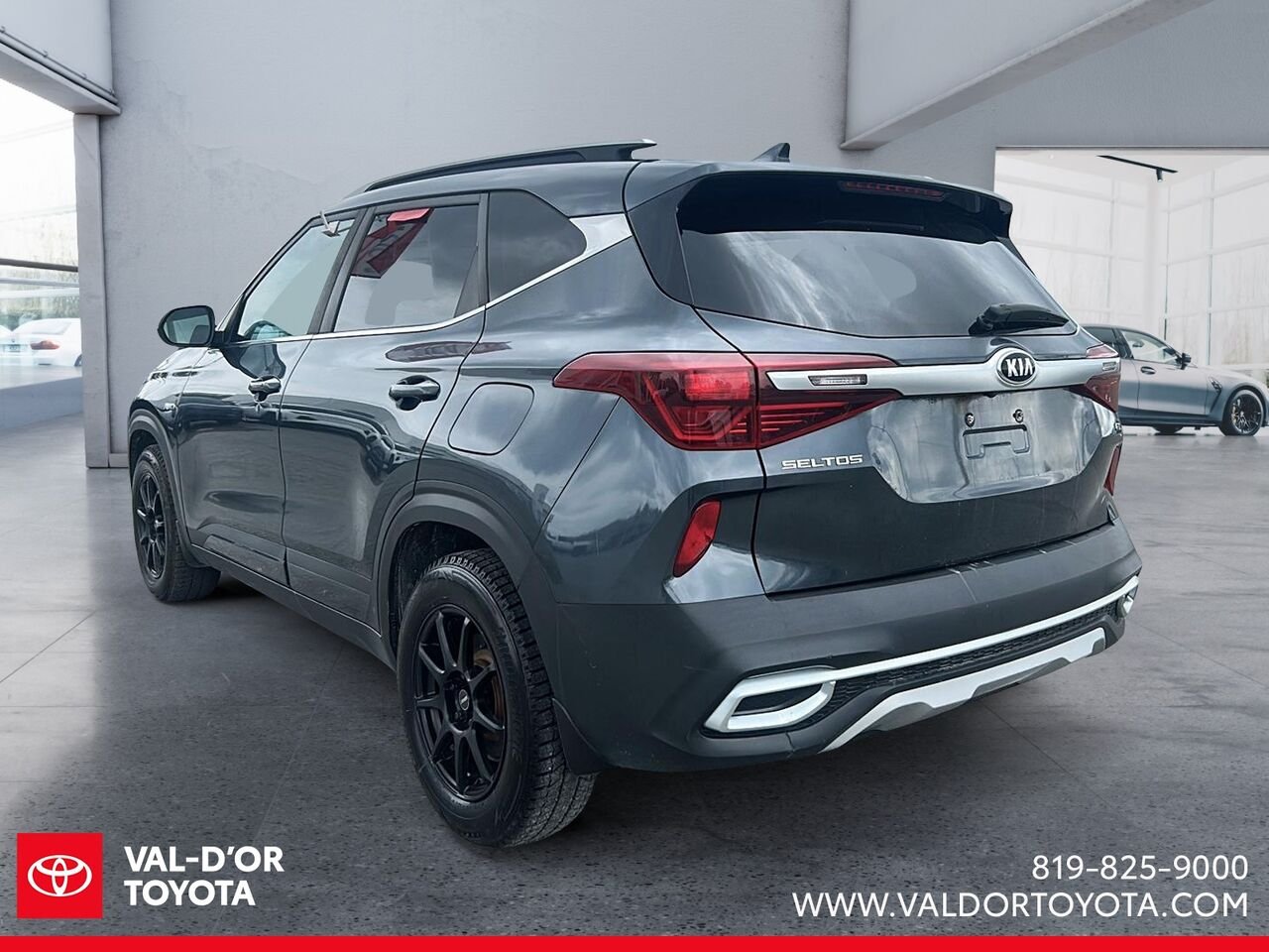 Kia Seltos EX Traction Intégrale 2021 Gris Val-d'Or - photo #3