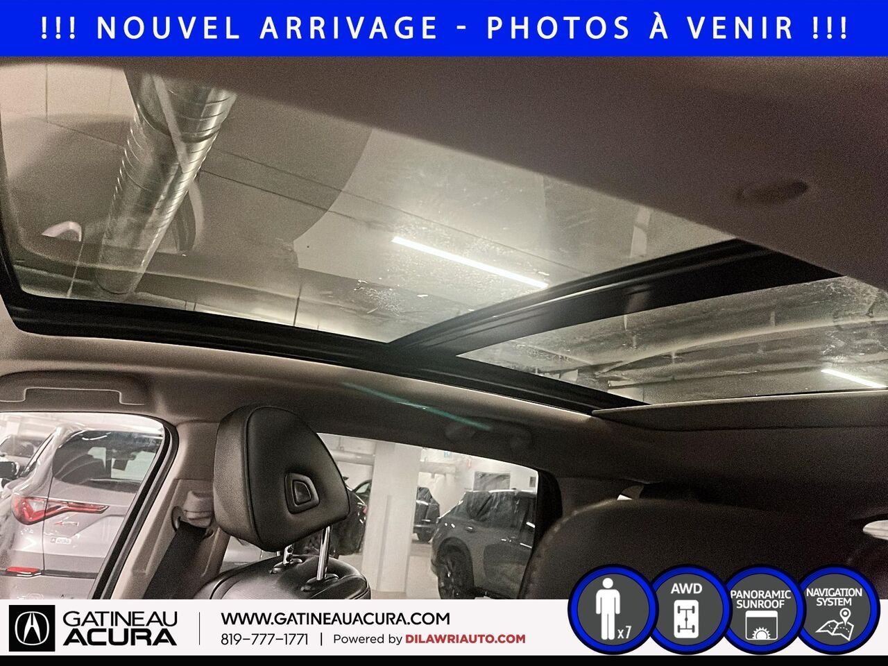 2024 Acura MDX Tech SH-AWD Black Gatineau - photo #9
