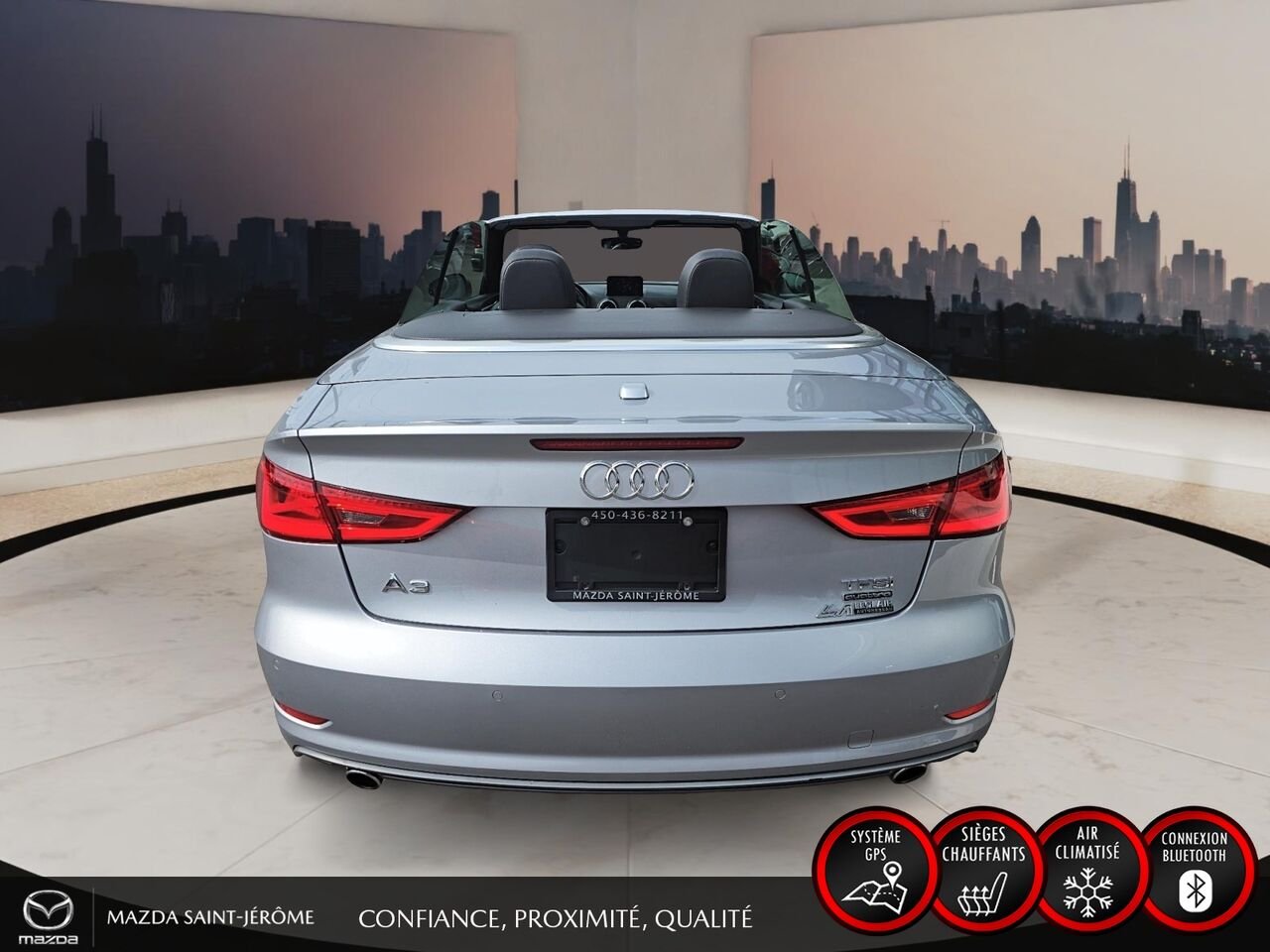Audi A3 2016 Argent Saint-Jérôme - photo #6