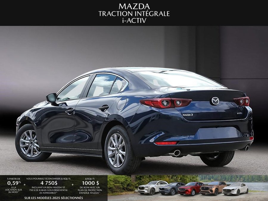 Mazda Mazda3 2025 2025 Bleu cristal foncé mica