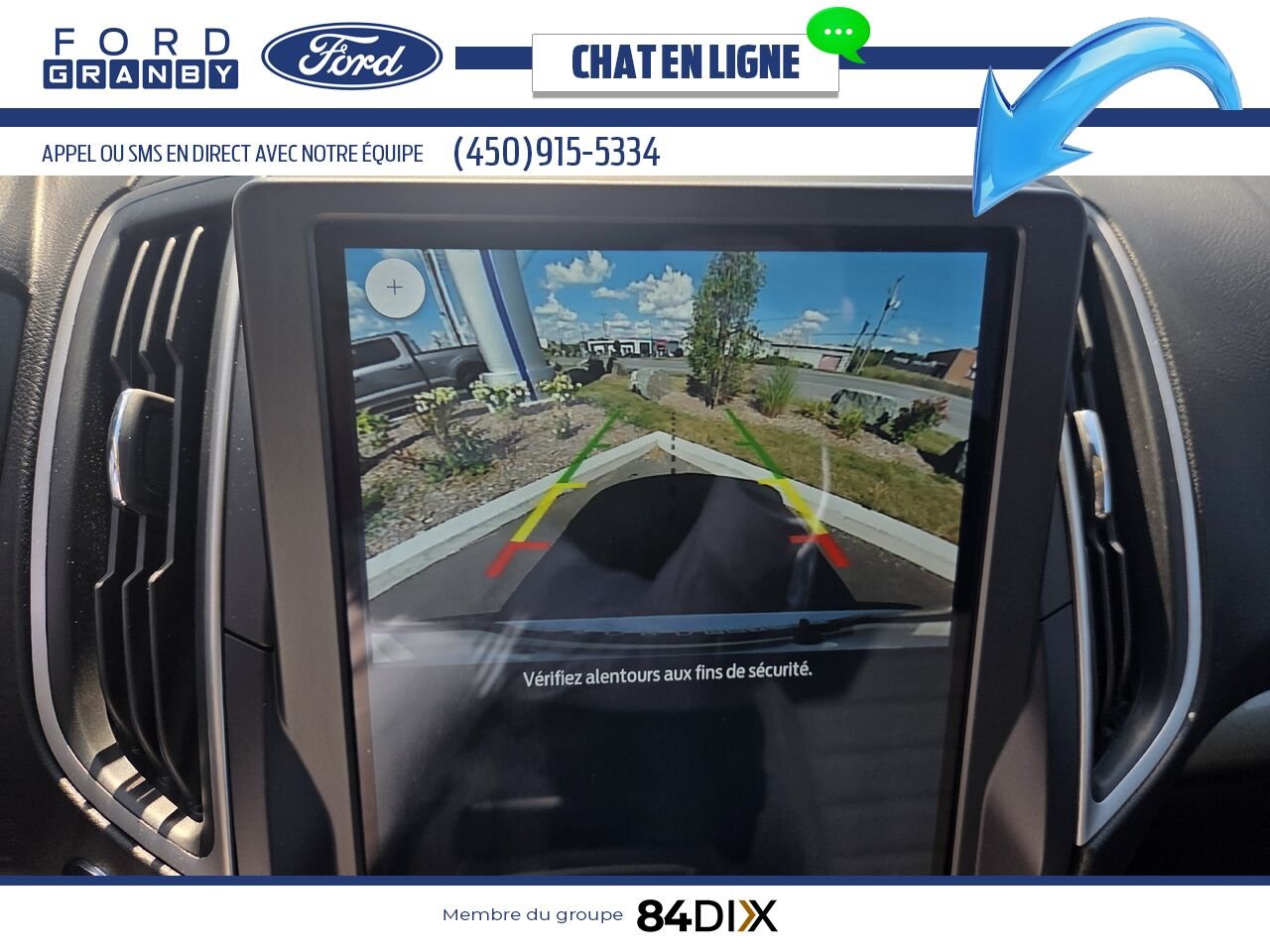 2022 Ford Edge White Granby - photo #20