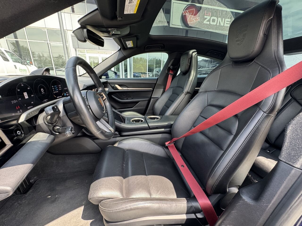 2020 Porsche Taycan 4S Blue Granby - photo #14