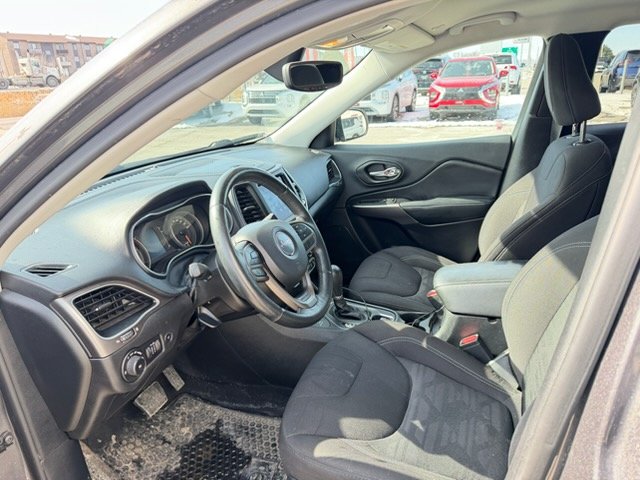 Jeep Cherokee North 4x4-V6-SIÈGES ET VOLANT CHAUFFANTS-BLUETOOTH 2019 Gris