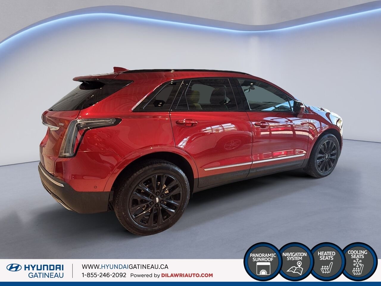 2021 Cadillac XT5 Red Gatineau - photo #4