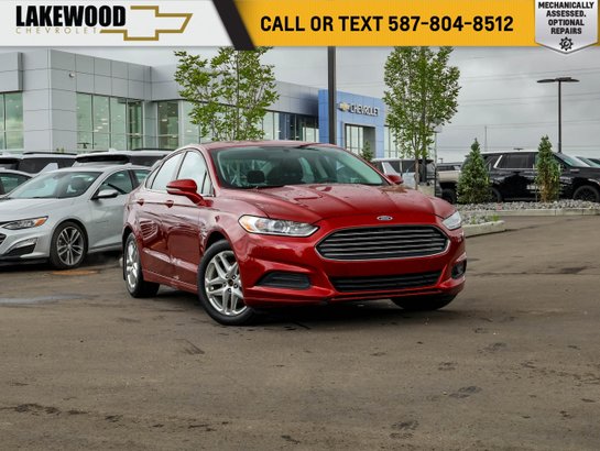 2013 Ford Fusion 2013 Red