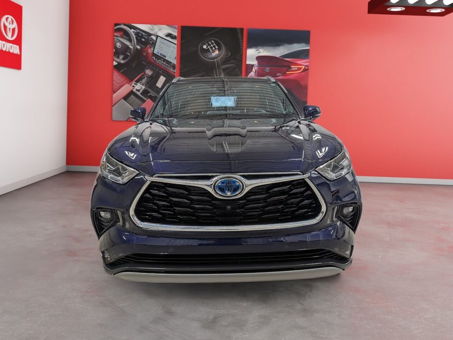 Toyota Highlander Hybride 2023 2023 Bleu heliographique