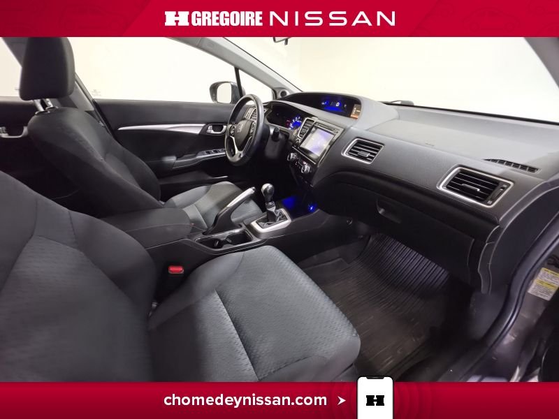 2015 Honda Civic Grey Blainville - photo #24