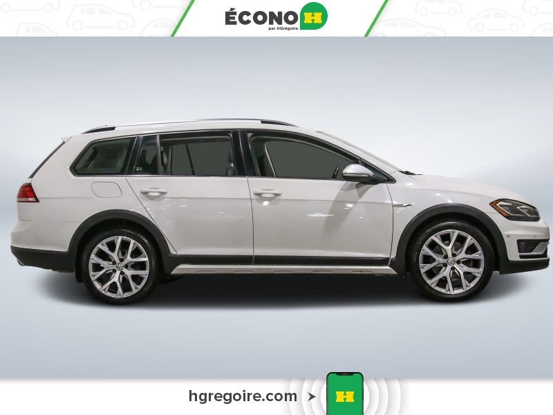 Volkswagen Golf 725356 | AWD AUTO AC CUIR TOIT NAV GR ELEC MAGS CAM RECUL B 2018 Blanc Laval - photo #8