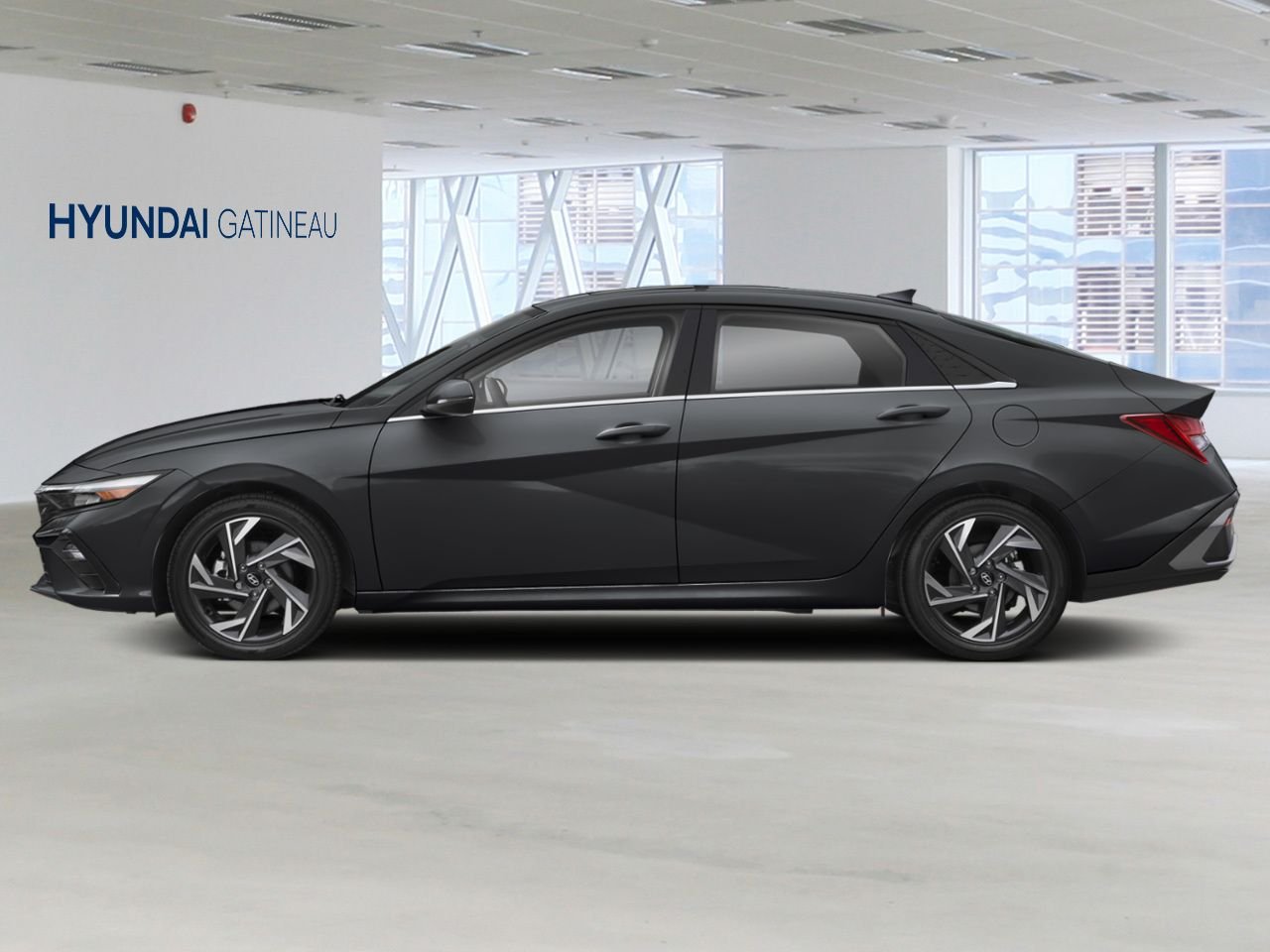 Hyundai Elantra hybride 2026 Noir abysse Gatineau - photo #1